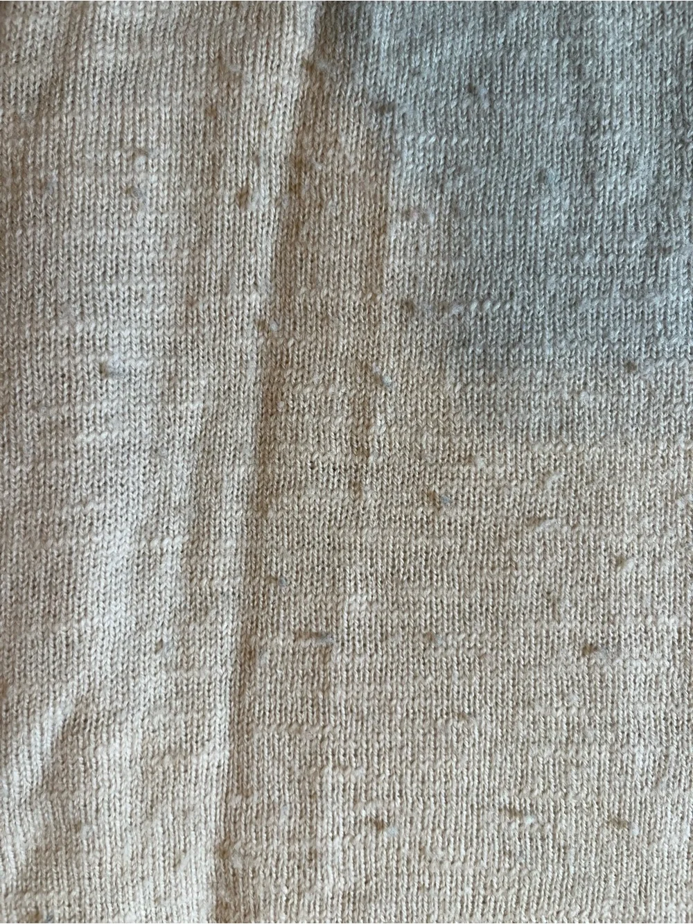 J. Crew Men’s Cream Crewneck Wool Blend Sweater
